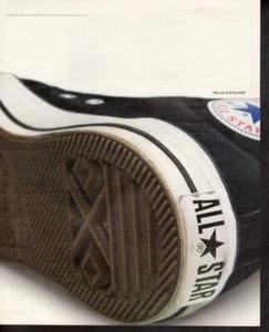 Stampa vintage pubblicità scarpa moda Converse All Star Ciao Cleveland 06 - Foto 1 di 1