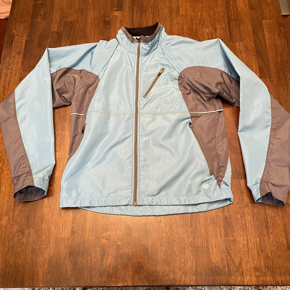 Pearl Izumi Wo. Chaqueta de Ciclismo Chaleco Talla M, Azul/Gris Cremallera Completa Mangas Convertibles Foto 1 de 4