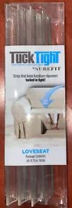 Tuck Tight Surefit Loveseat Slipcover Anchor Strips 4 Piece New - Picture 1 of 1