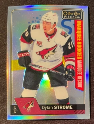 Dylan STROME 2016-17 O-Pee-Chee Platinum Marquee Rookies Rainbow #166 Arizona - Image 1 of 2