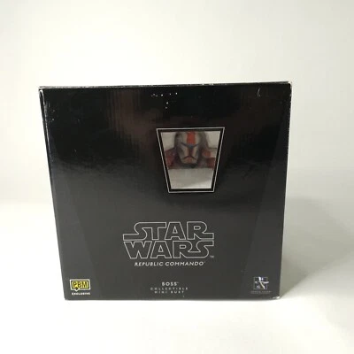 Gentil Gigante Star Wars Republic Commando Boss Mini Busto Estatua PBM Exclusivo 390 Foto 1 de 4