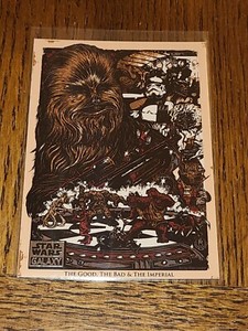 STAR WARS CHEWBACCA 2012 TOPPS STAR WARS GALAXY #54