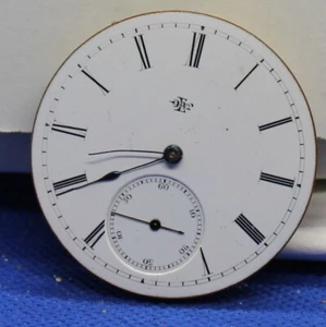 1873 ELGIN 10S 11J GRADO 22 GAIL BORDEN LLAVE DE CUERDA MOVIMIENTO RELOJ Funciona - Imagen 1 de 2