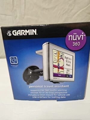 Garmin NUVI 360 3.5-Inch Bluetooth Portable Personal Travel Assistant GPS - Image 1 of 3