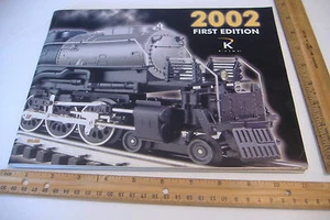 ~K LINE TRAIN CATALOG~2002 FIRST EDITION~ - Picture 1 of 12