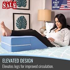 Wedge Pillow, Leg Pillow, Bolster Pillow, Incline Pillow for Leg Elevation,