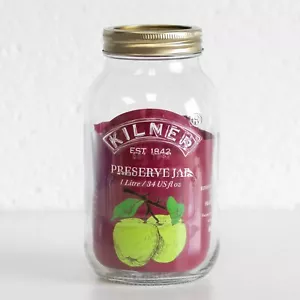 Kilner Screw Top Preserve Jars for Jam, Pickles, Storage & Canning Strong Glass - Picture 1 of 13