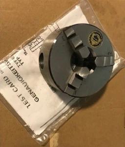 Lathe 2" 3-Jaw Mini-Chuck Self-Centering Bison New 7-810-0222 - Picture 1 of 4