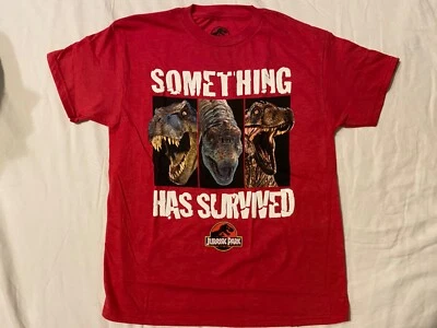 JURASSIC PARK World 2 3 movie T-Rex dinosaur logo New BOY'S Youth T-Shirt EPIC! - Image 1 of 4