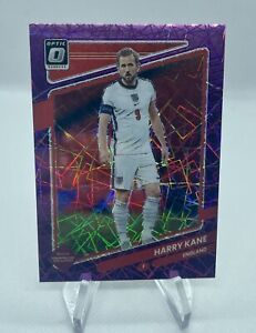 2021-22 Donruss Soccer Harry Kane Purple Velocity Prizm  9/99 JERSEY # EBAY 1/1!