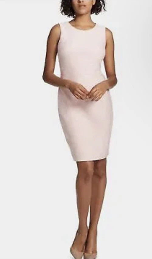 Tommy Hilfiger Womens Pink Textured Sheath Mini Cocktail Dress 10 BHFO 2268