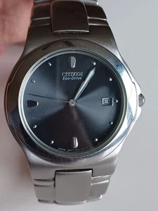 Vintage - Citizen Eco-Drive Men's Stainless Steels E110-K16750 - Picture 1 of 9