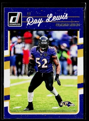 2016 Donruss #28 Ray Lewis - Image 1 of 2