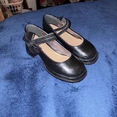 Vince Camuto Vinica Mary Jane Zapatos Planos Negros Juveniles 3 Foto 1 de 3