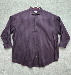 Robert Graham Oberhemd Herren 50/20 34/35 BIG schwarz kariert Knopfleiste Langarm - Bild 1 von 14