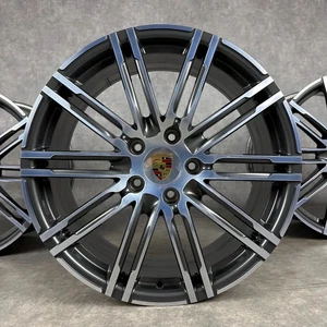Original Porsche 991.1 20" Turbo III Felgen C4 4S GTS 99136216609 - 11J ET56 TOP - Picture 1 of 12