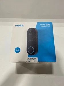 Reolink Wired Video Doorbell PoE Smart 2K+ 5MP Waterproof with Person Detection - Picture 1 of 2