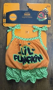 Simply Dog 6-8 Inch Pumpkin Dress - Picture 1 of 1