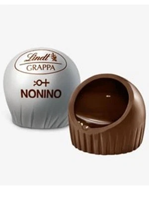 CAFFAREL CIOCCOLATINI LINDT PRALINE AL CIOCCOLATO FONDENTE CON RIPIENO ALLA GRAPPA NONINO