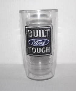 Vaso Tervis Ford “CONSTRUIDO DURO” sin tapa/tapa faltante - Imagen 1 de 2
