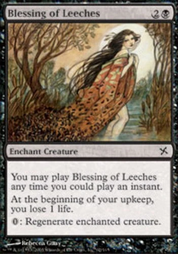 Blessing of Leeches - Betrayers of Kamigawa #62/165 MTG Magic The Gathering - Image 1 of 1