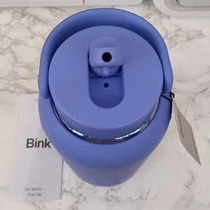 Bink 27 oz / 800 ml Day Water Bottle + Flip Cap Azure Blue NEW Free Shipping - Picture 1 of 6