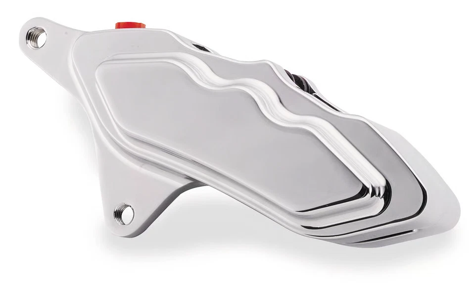 Hawg Halters Inc - LHSCC6001 - Direct Bolt-On 6 Piston Front Left Brake Caliper, Chrome