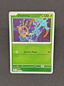 Dhelmise 018/132 Reverse Holo - ME01: Mega Evolution Pokémon TCG - NM - Picture 1 of 2