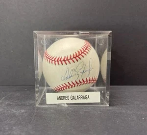 Andres Galarraga Autographed Baseball Official National League - Picture 1 of 5