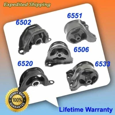 For 93 94-97 Honda Civic Del Sol 1.5L / 1.6L Motor & Trans. Mount 5PCS Auto M255 - Image 1 of 4