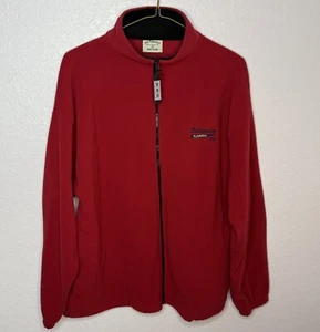 San Francisco giacca pile cappotto rosso ricamato Orlando Florida USA full zip XL - Foto 1 di 10