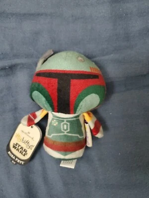 FIGURA DE PELUCHE HALLMARK ITTY BITTYS DISNEY STAR WARS GREEDO KYLO REY POE LUKE  Foto 1 de 2