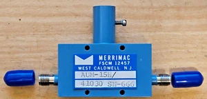 Merrimac FSCM 12457 AUM-15H/41030 Attenuatore variabile 4-15 GHz 0,5-21 dB 2 W SN:666 - Foto 1 di 6