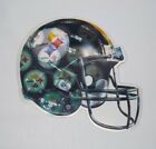 Pittsburgh Steelers Football Helmet Magnet Holographic Design