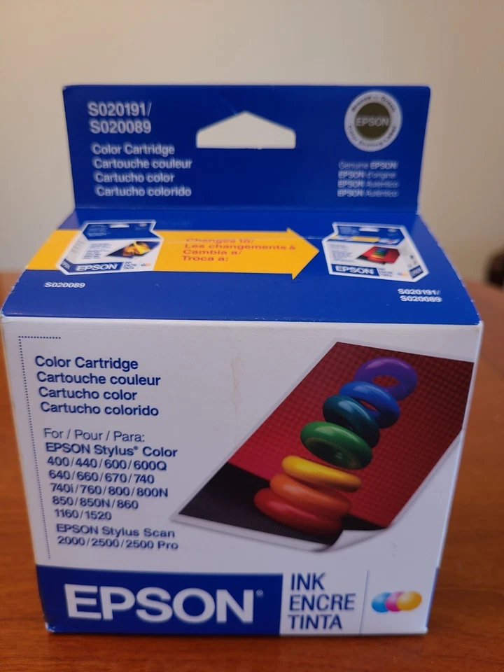 OEM Epson SO20191/SO20089 Color Ink Cartridge - Image 1 of 1