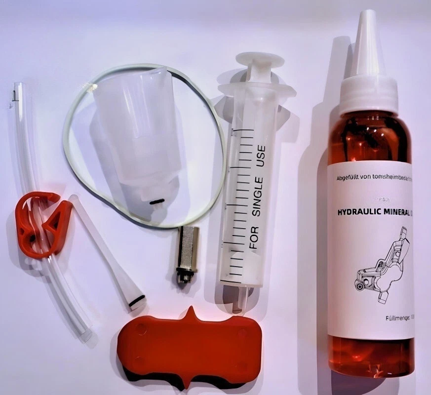 Entlüftungskit für Shimano Entlüftungsset Scheibenbremsen inkl. 100ml Bremsflüss - Bild 1 von 1