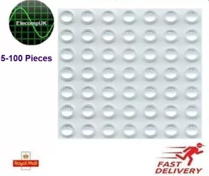Soft Close Rubber Furniture Cupboard Door Bumper Pads Stops Cushion Feet Dots~ - Picture 1 of 8