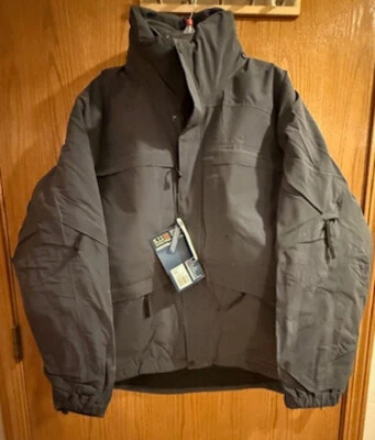 5.11 Tactical Men's Agressor 3-in-1 Parka - Size XL - Dark Gray - Brand New - Image 1 of 4