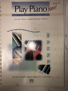 Curso básico de piano para adultos Alfred's ¡Toca el piano ahora! Libro de bolsillo - Imagen 1 de 4