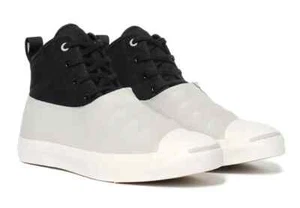 Converse Jack Purcell Wetland Mid - 10.5 - 147817C Negro Masilla Gris Blanco - Imagen 1 de 5