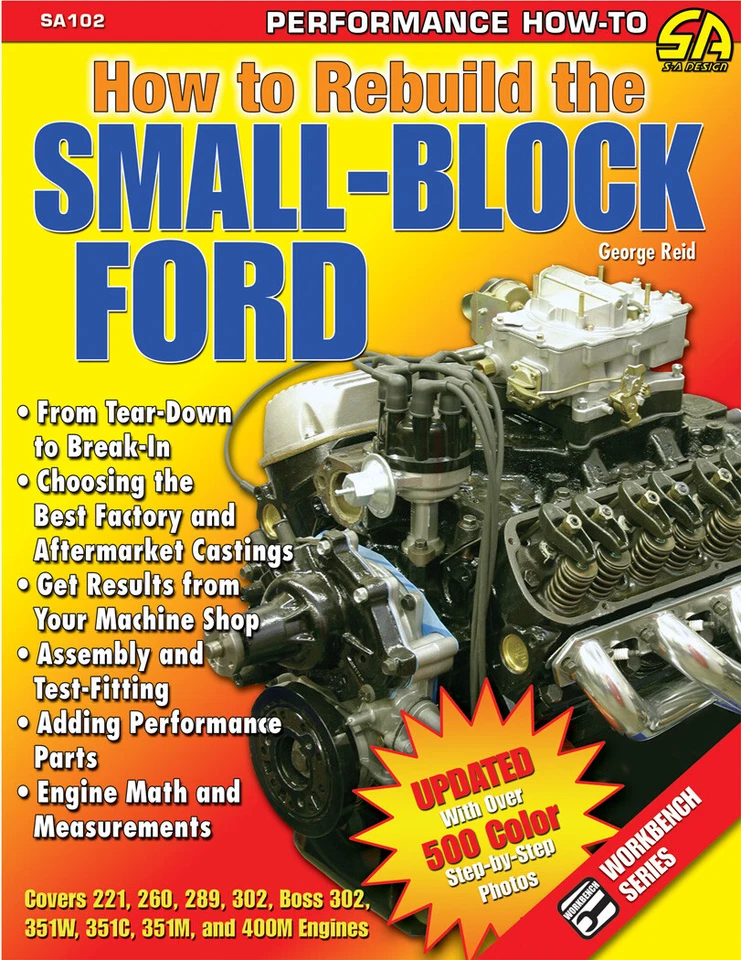 Book How to Rebuild The Small-block Ford # SA102