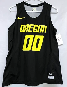 2018 NIKE Oregon Ducks #00 Womens Med Black Embroidered Basketball Jersey 930723 - Picture 1 of 9