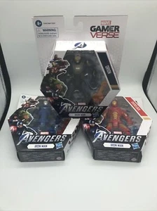 Lot of 3 Marvel Gamerverse 6" Action Figures Iron Man Overclock Atmosphere Orion - Picture 1 of 8