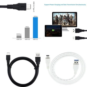 USB Type C USB Connector Sync Data Charger Cable for LG G5 Nexus 5X 6P Note 7 - Picture 1 of 6