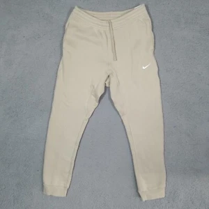 Pantalones de chándal Nike para mujer ropa deportiva técnica polar tiro medio beige medio nuevos con etiquetas tostados - Imagen 1 de 7