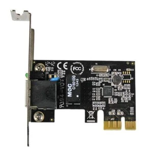StarTech ST1000SPEX2L 1 Port PCI Express PCIe Gigabit NIC Network Ada[ter LowPro - Picture 1 of 5