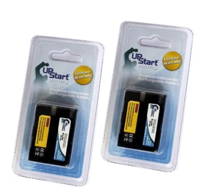 2x Battery for Sigma SD14, Samsung GX-10, SLB-1674, Konica Minolta a-7 Digital - Picture 1 of 1