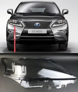 RIGHT HEADLIGHT LAMP GLASS LENS COVER FOR LEXUS RX 350 / 450H 2012-2015 - Picture 1 of 7