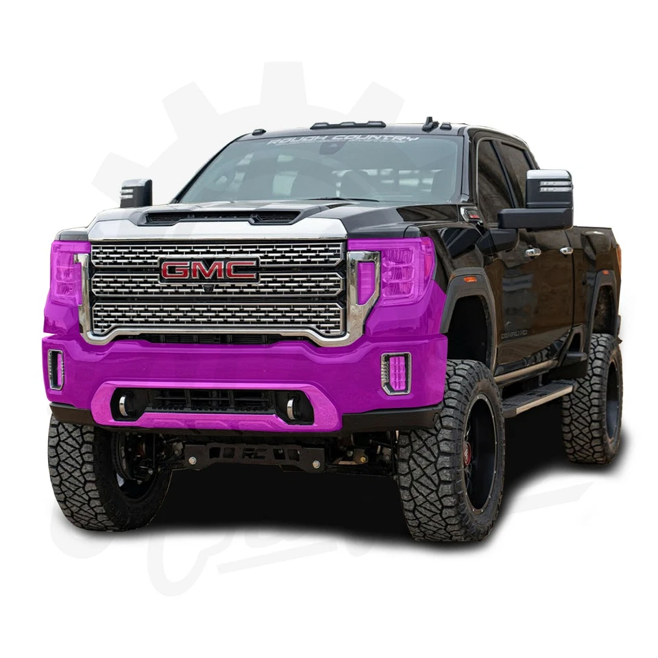 Stone Guard Protection Film Clear Bra PPF For GMC Sierra 3500HD Denali 20-22 B-L - Image 1 of 4