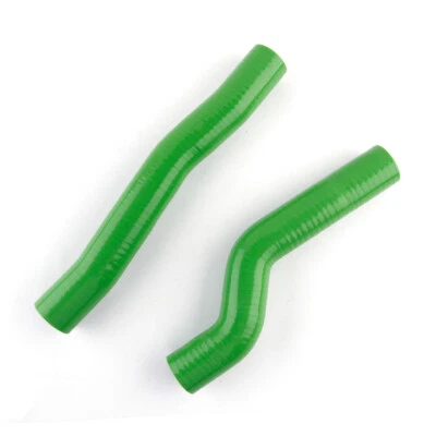 Green Fit 2010-2014 Hyundai Genesis Coupe Turbo Silicone Radiator Cooling Hose - Image 1 of 4